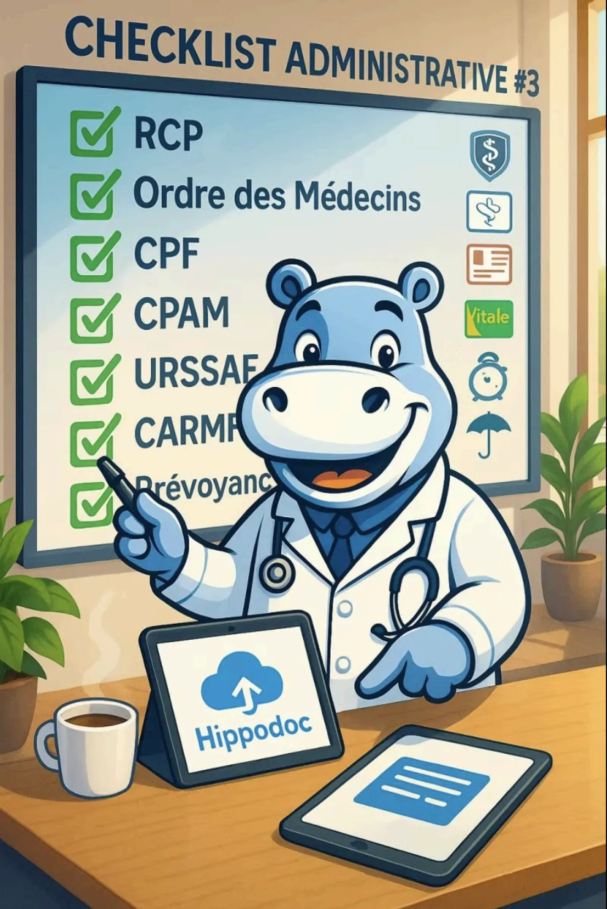 Checklist Administrative du médecin remplaçant