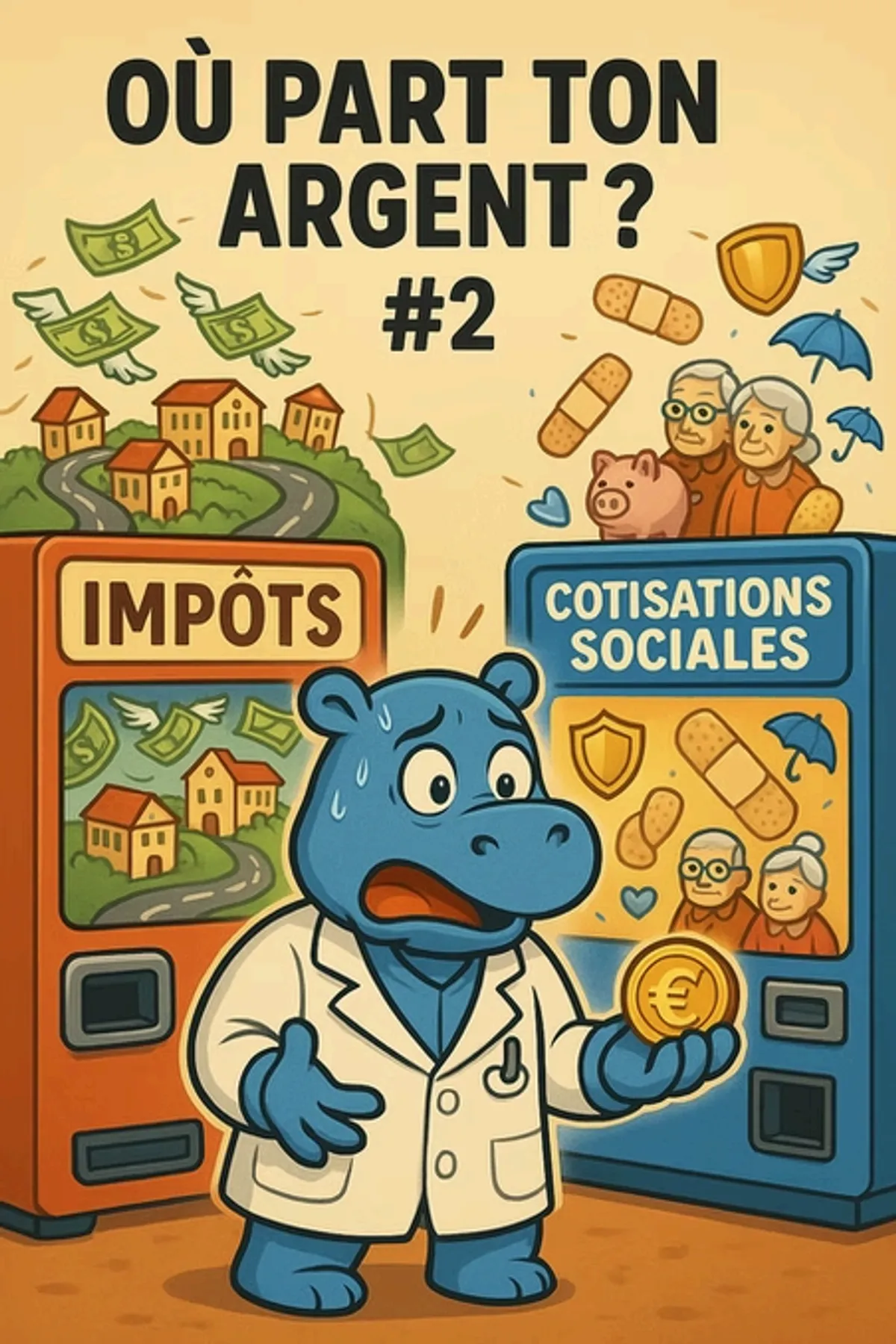 Cotisations sociales vs impôt sur le revenu
