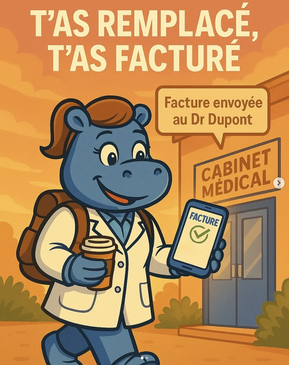 T'as remplacé, t'as facturé