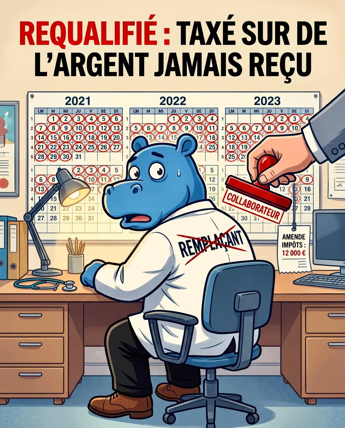 Remplacement régulier : le risque de requalification