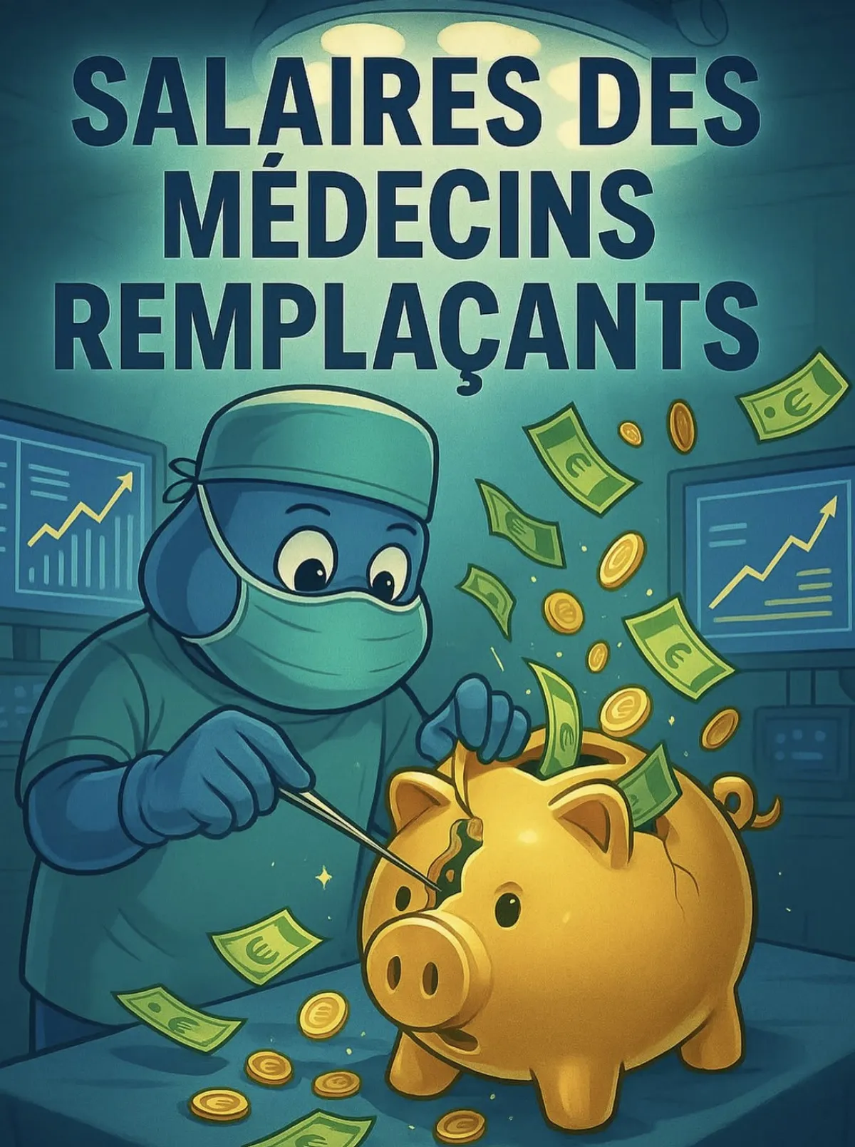 Salaires des médecins remplaçants 2025