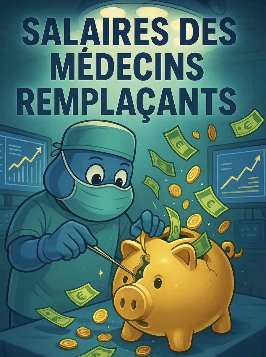 Salaire du médecin remplaçant : intérim, libéral, salariat